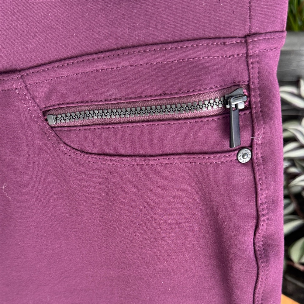 DKNY Deep Purple Ankle Pants Size M - Picture 3 of 13